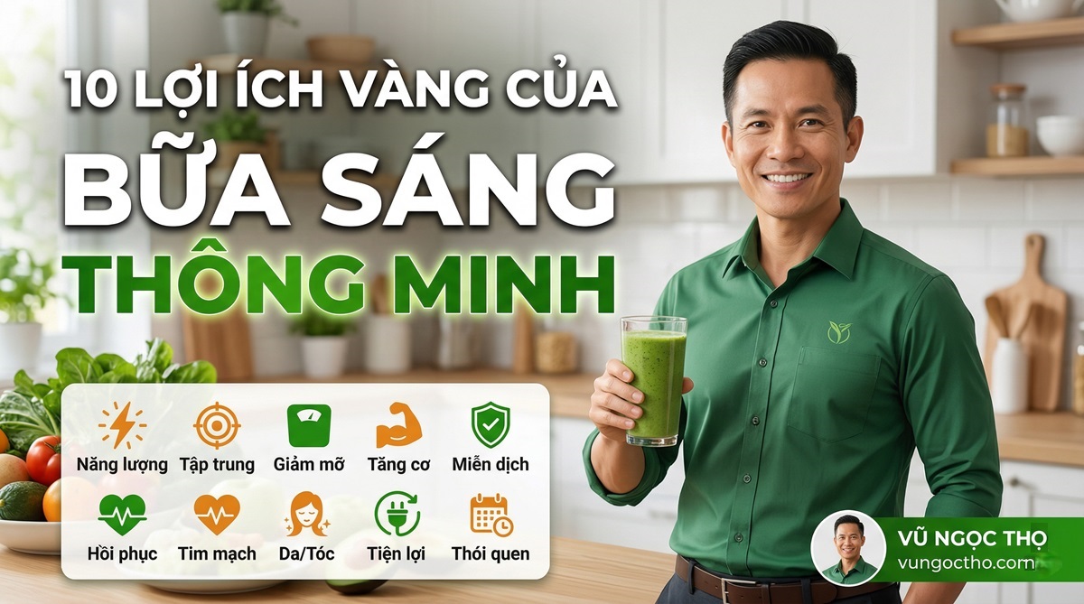 10 Lợi Ích Vàng Của Bữa Sáng Thông Minh: Khởi Đầu Hoàn Hảo Cho Một Ngày Năng Lượng